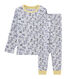Rippstrick-Pyjama für kleine Jungen
