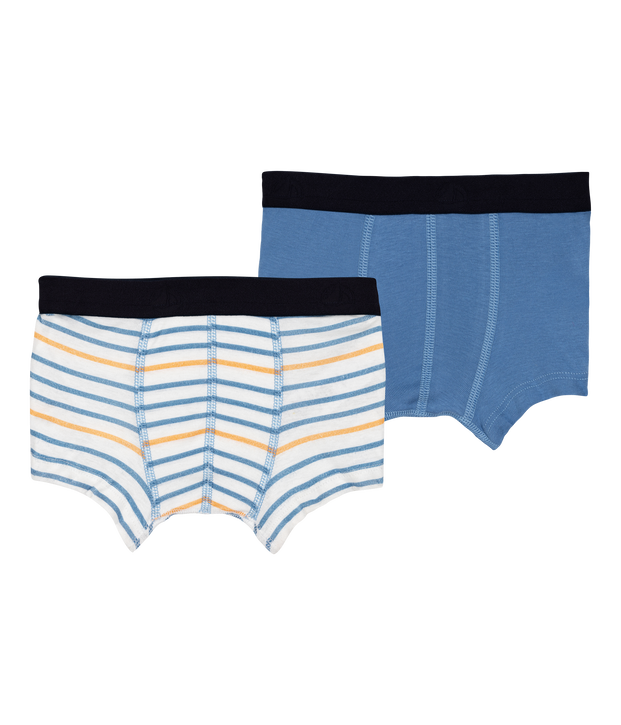 Lot de 2 boxers en coton vielfarbig