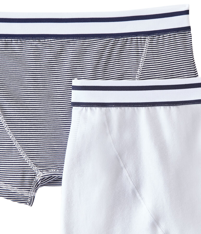 herren boxershorts im 2er-Set vielfarbig