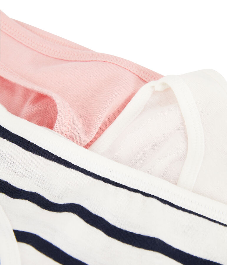 Set mit drei Damenslips vielfarbig