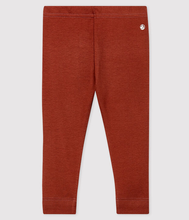 Baby-Leggings aus Baumwolle orange