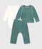 Baby-Set inkl. Body aus Nicki grün BRUT
