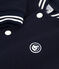 Kinder College-Jacke aus einfarbiger Baumwolle  blau SMOKING
