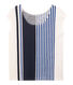 Kurzärmeliges leinen-t-shirt damen