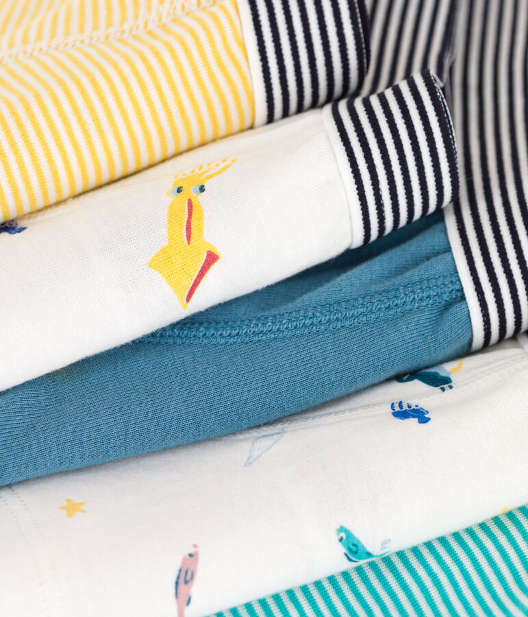 5er-Set Boxershorts aus Baumwolle f&uuml;r Jungen vielfarbig