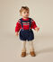 Baby-Trägershorts aus Cord CREPUSCULE