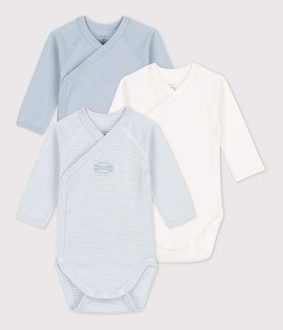 3er-Set langärmelige Baby-Bodys aus Baumwolle variante 2