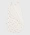 Babyschlafsack aus Baumwolle mit Blumenmotiv TOG-Wert 1,5 weiss MARSHMALLOW/weiss MULTICO