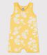 Kurzer Baby-Einteiler aus Baumwolle mit Hawaiimuster