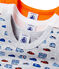 Ärmellose Baby-Jungen-Bodys im 3er-Set weiss .