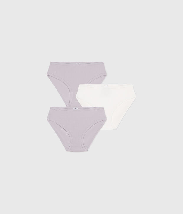 Lot de 3 culottes  en coton vielfarbig
