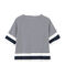Kurzärmeliges grafisches t-shirt damen blau SMOKING/weiss MARSHMALLOW
