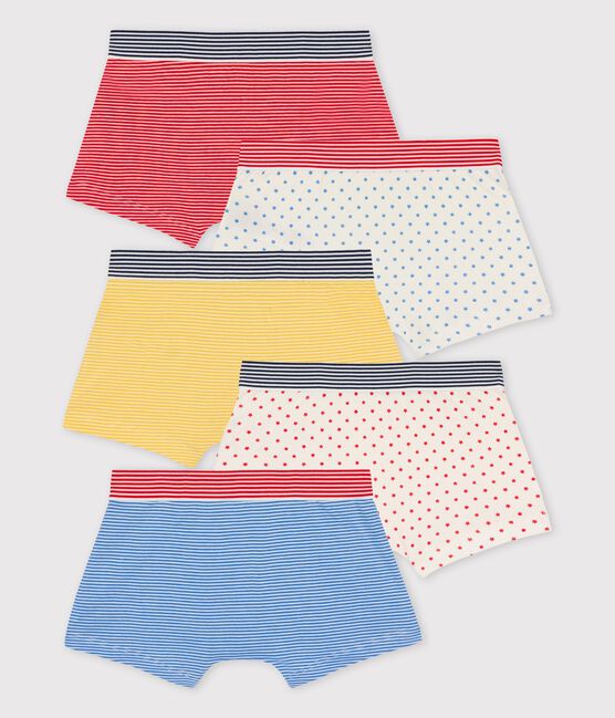 5er-Set Boxershorts aus Bio-Baumwolle für Jungen variante 1
