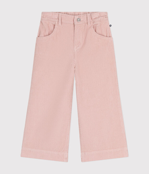 Kinder-Hose aus Fein-Cord f&uuml;r M&auml;dchen rosa