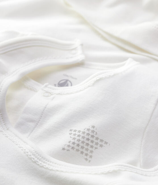 Baby-Geschenk-Set aus Bio-Baumwolle in Weiß variante 1