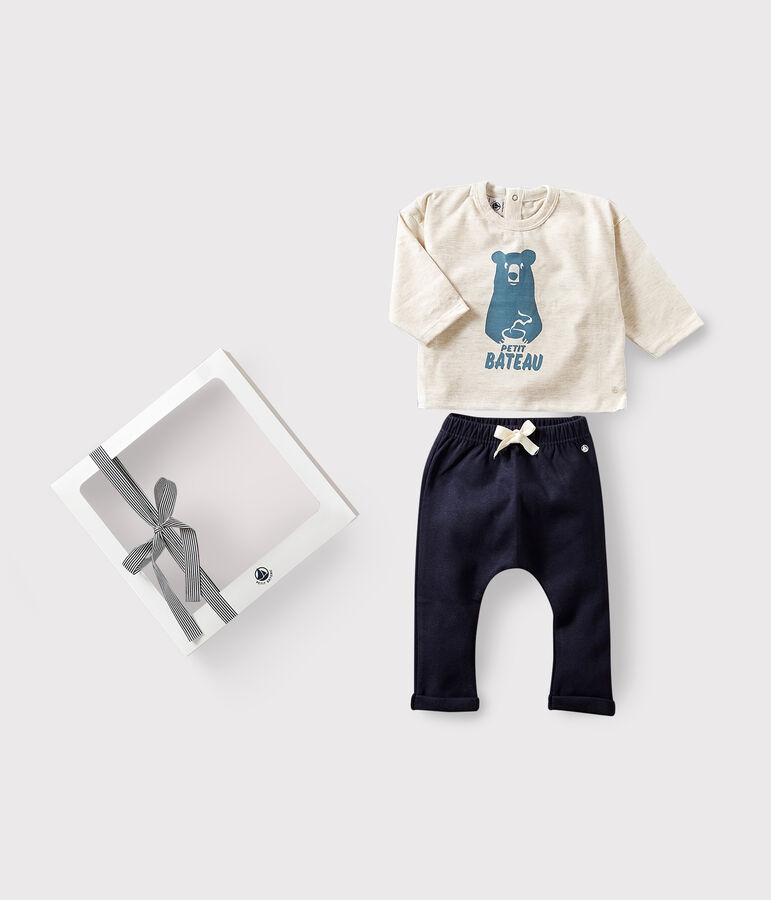 Baby-Geschenkset T-Shirt und Hose vielfarbig