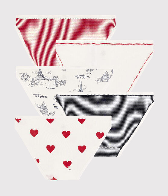 Wochenpack mit 5 Damen-Slips variante 1