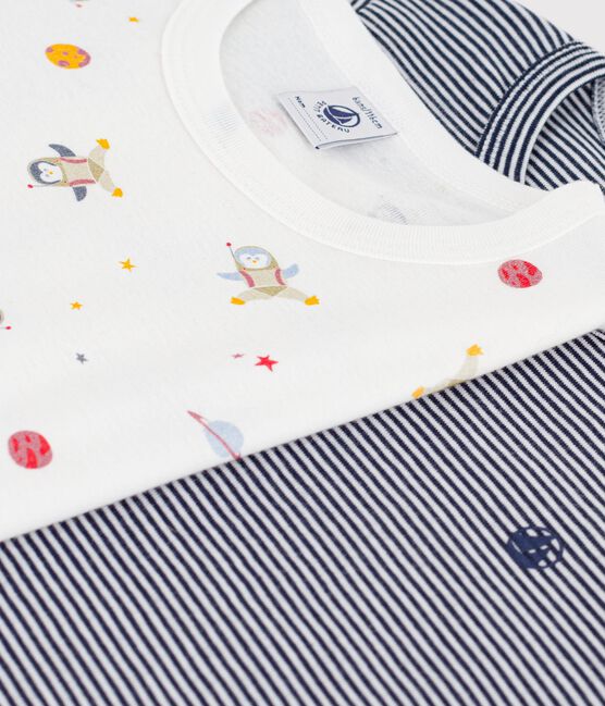 Set Kinder-Kurzpyjamas aus gemusterter Baumwolle variante 1