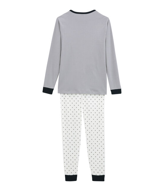 Jungen Schlafanzug weiss MARSHMALLOW/weiss MULTICO