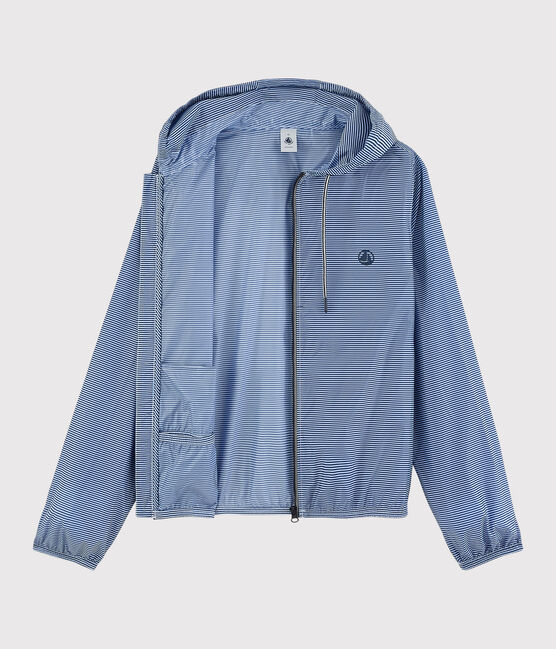 Windjacke mit Streifen blau SURF/weiss MARSHMALLOW