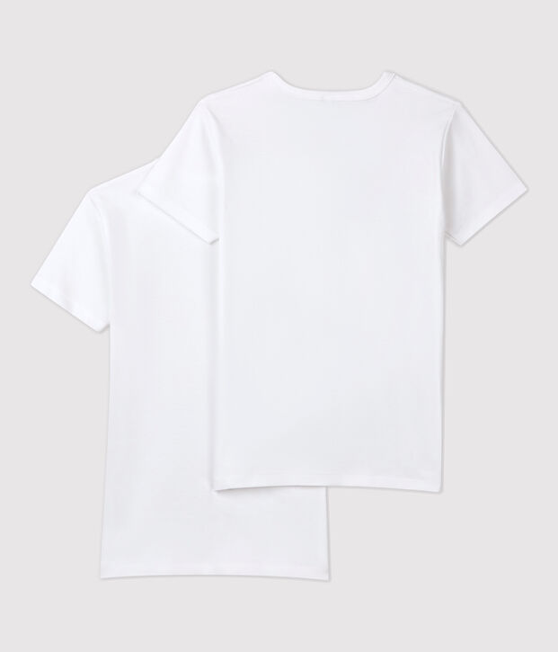 2er-Set kurz&auml;rmelige wei&szlig;e T-Shirts f&uuml;r Jungen vielfarbig