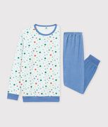 blau/vielfarbig