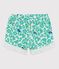 Baby-Shorts aus Baumwolle. weiss MARSHMALLOW/weiss MULTICO