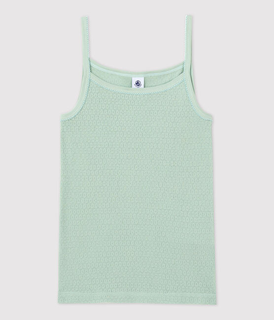 Trägershirt L’ICONIQUE aus Baumwolle für Damen grün HERBIER