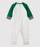Baby-Overall aus Molton. grau BELUGA/ PIVERT