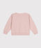 Kinder-Sweatshirt aus Molton für Mädchen rosa SALINE