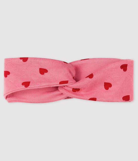Baby-Haarband für Mädchen rosa CHEEK/rot TERKUIT