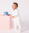 2-teiliger Strampler mit Matrosenkragen weiss MARSHMALLOW