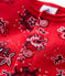 Baby-Cardigan aus Molton mit Bandana-Aufdruck rot TERKUIT/weiss MULTICO