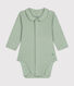 Langärmliger Baby-Body mit Kragen