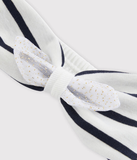 Haarband für Mädchen weiss MARSHMALLOW/weiss MULTICO