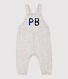 Baby-Latzhose aus Molton.