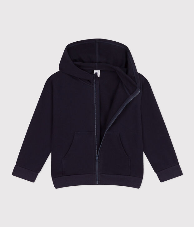 Sweatshirt mit Rei&szlig;verschluss und Kapuze f&uuml;r Kinder/Jungen SMOKING