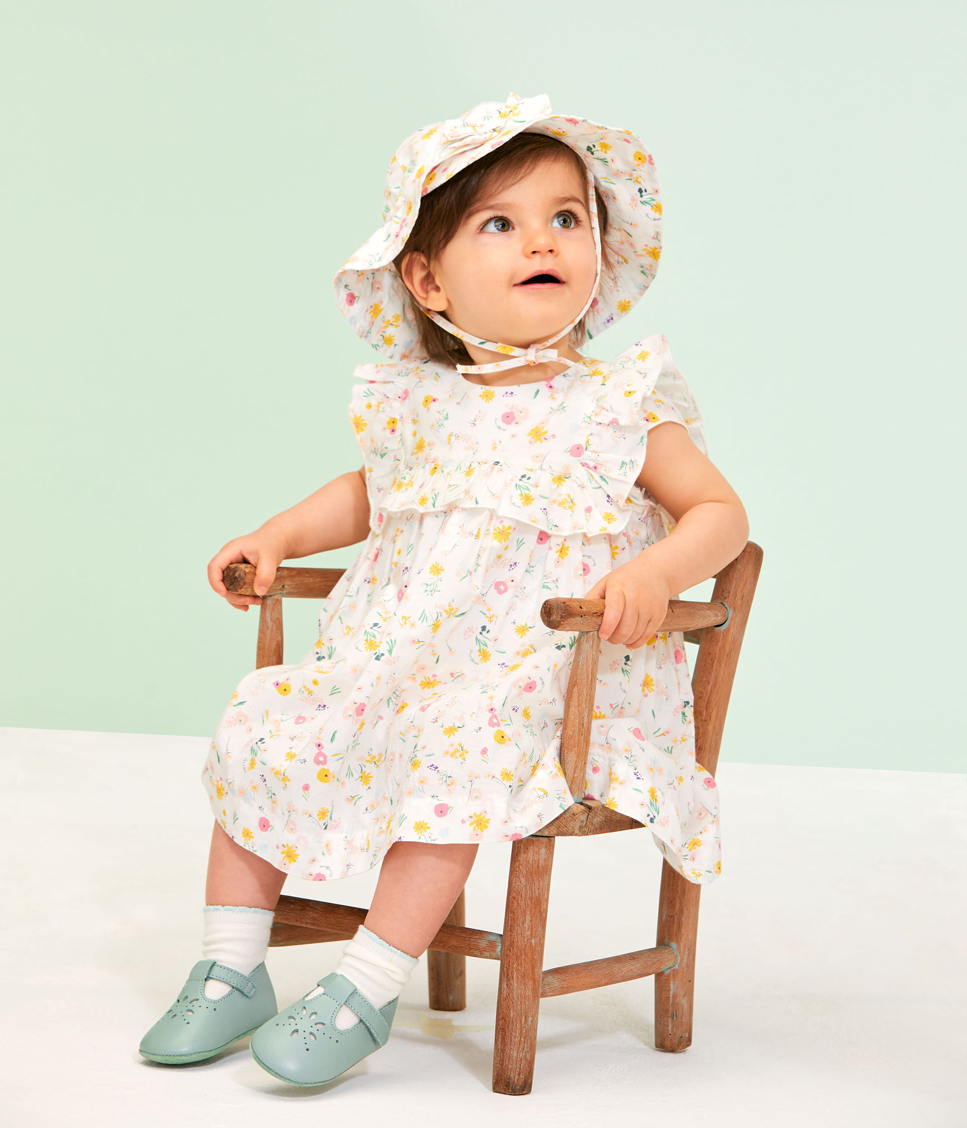 f/ür M/ädchen im Sommer DaMohony Sommerkleid f/ür Babys s/ü/ßer Rock M/ädchen mit Schleife kurz/ärmelig