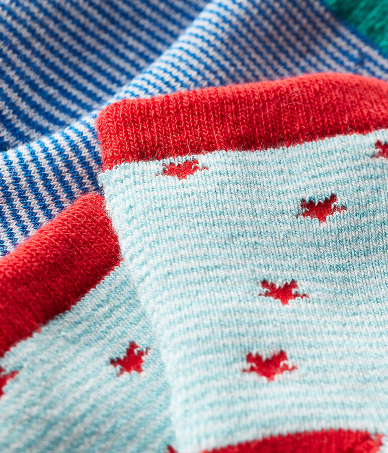 2er-Set Babysocken vielfarbig