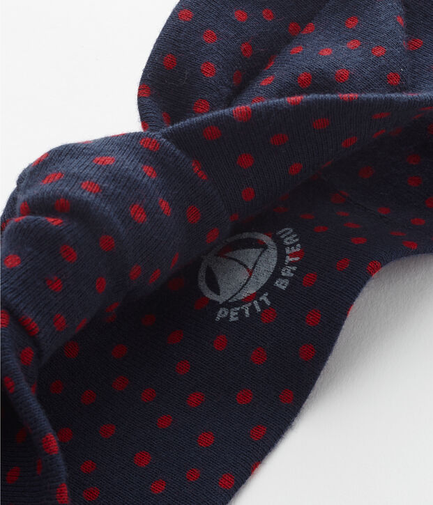 M&auml;dchen-Haarband mit Schleife blau/rot