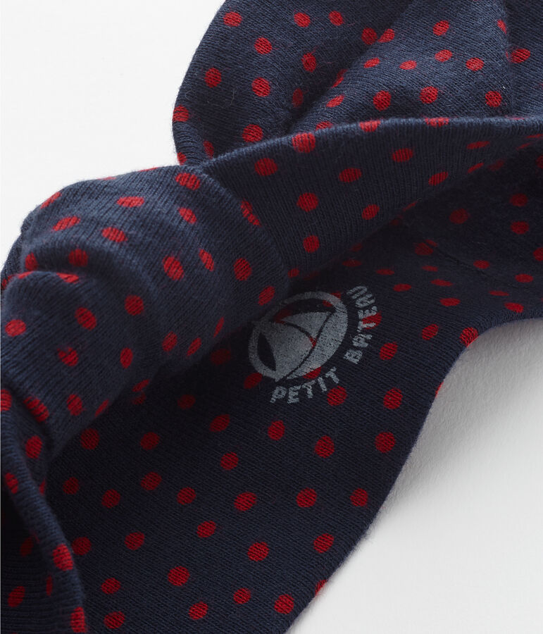 M&auml;dchen-Haarband mit Schleife blau SMOKING/rot TERKUIT