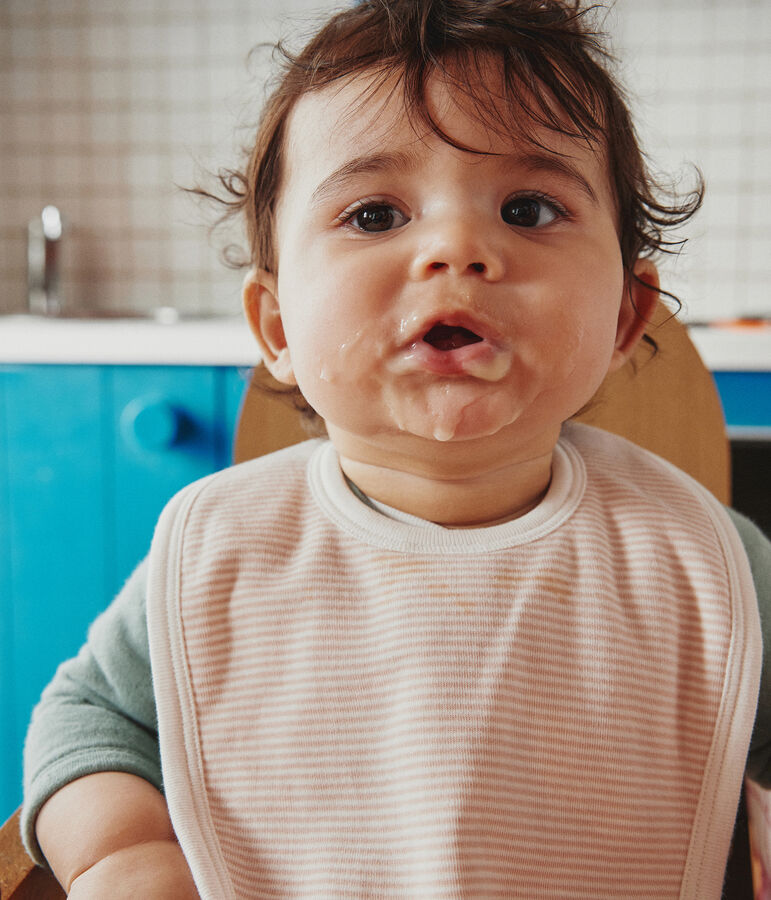 2ER-SET BABY-L&Auml;TZCHEN AUS BAUMWOLLE vielfarbig