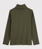 Kinder-Unterziehpullover aus Baumwolle für Mädchen / Jungen grün MILITARY