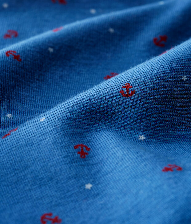 Kurz&auml;rmeliger Baby-Body f&uuml;r Jungen weiss/vielfarbig