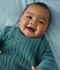 Baby-Cardigan aus Wolle und Baumwolle