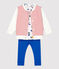 Dreiteiliges Baby-Set vielfarbig