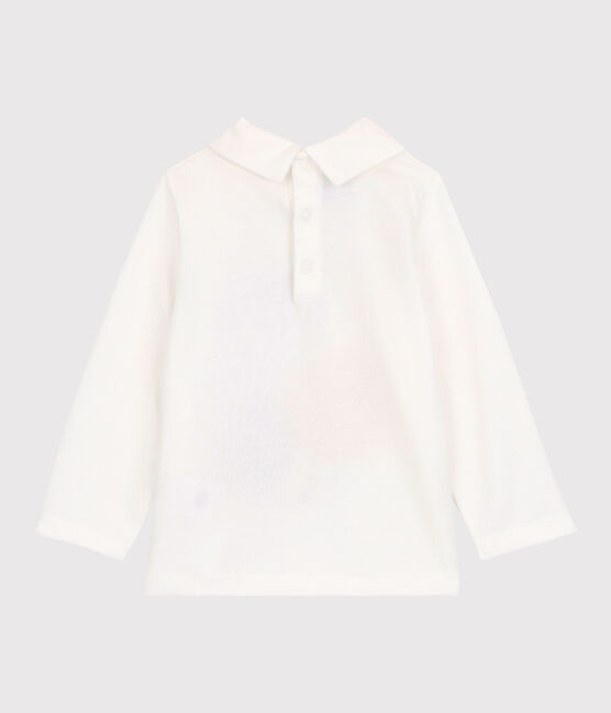 Baby-T-Shirt aus Baumwolle. weiss MARSHMALLOW