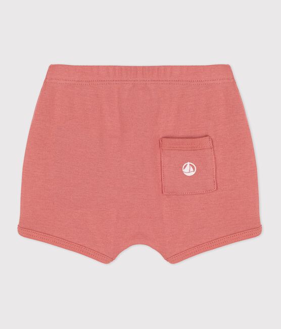 Baby-Shorts aus Bio-Baumwolle. rosa PAPAYE
