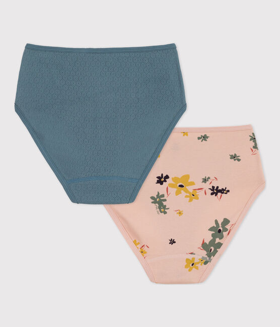 2er-Set Taillenslips aus Baumwolle für Damen variante 1