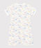 Baby-Overall aus Baumwolle mit Regenbogen-Printmotiv weiss MARSHMALLOW/weiss MULTICO